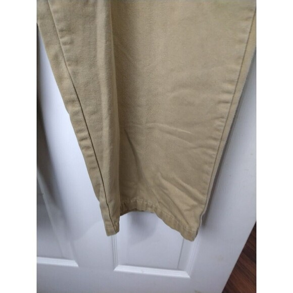 L.L. Beans Men's Lined Brown Khaki Natural Fit Pants. Size 44X32 - Picture 3 of 13